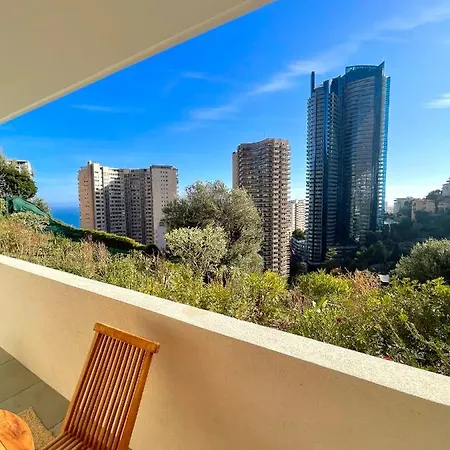 Luxueux Neuf - Frontiere - Piscine - Parking Prive Apartment Monte Carlo