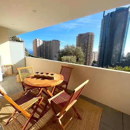 Apartamento Luxueux Neuf - Frontiere - Piscine - Parking Prive Monte Carlo